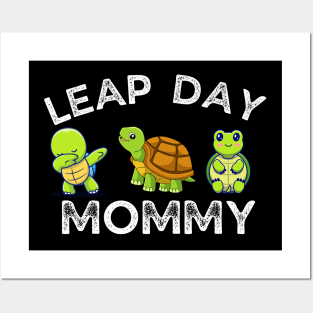 Funny Leap Day shirt funny turtle shirt Posters and Art